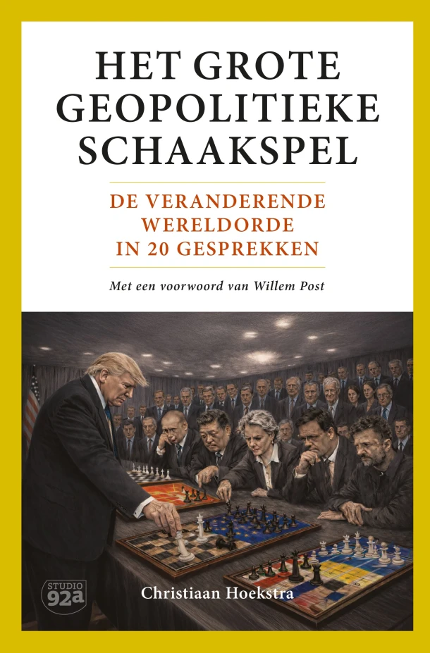 Het grote geopolitieke schaakspel – Christiaan Hoekstra – boek cover