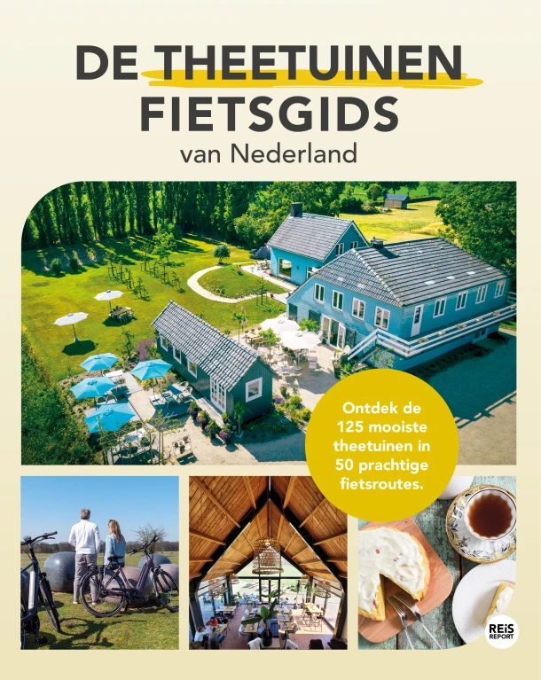 De theetuinen fietsgids van Nederland – Marlou Jacobs – boek cover