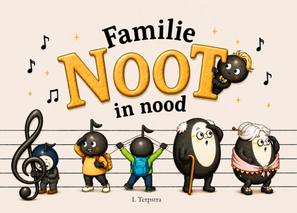 Familie Noot in nood – Iris Terpstra – boek cover