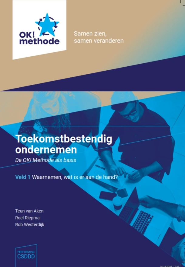 Toekomstbestendig ondernemen met de OK! Methode. – Roel Riepma – boek cover