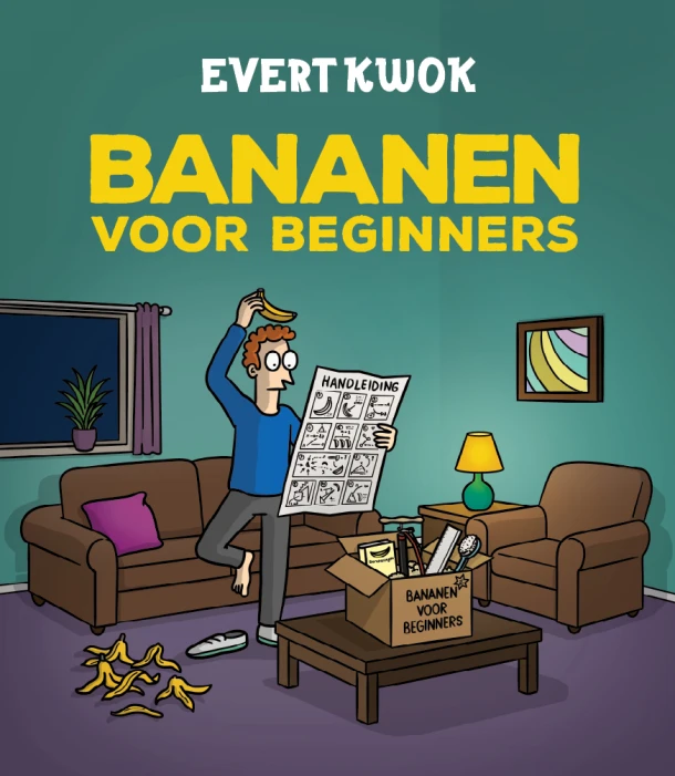 Evert Kwok - Bananen voor Beginners – Eelke de Blouw – boek cover