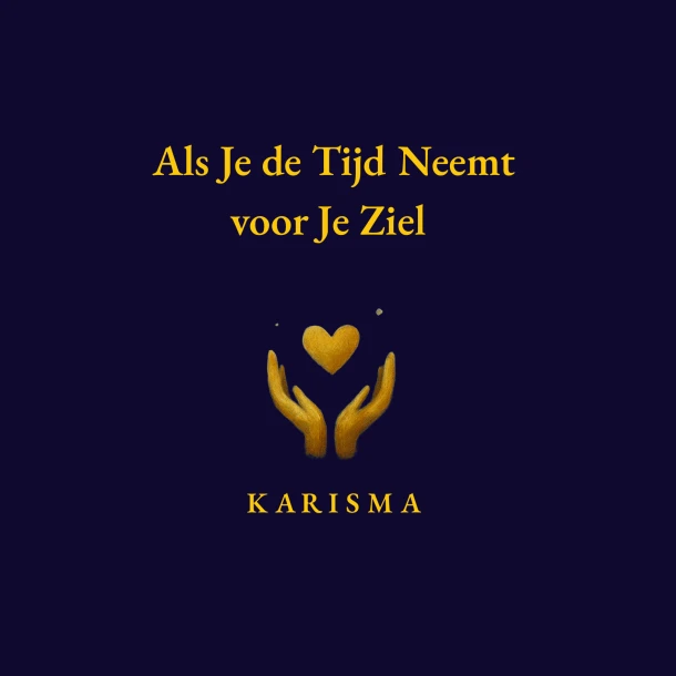 Als Je de tijd neemt voor Je ziel – Karismawati Cahyaningrum – boek cover