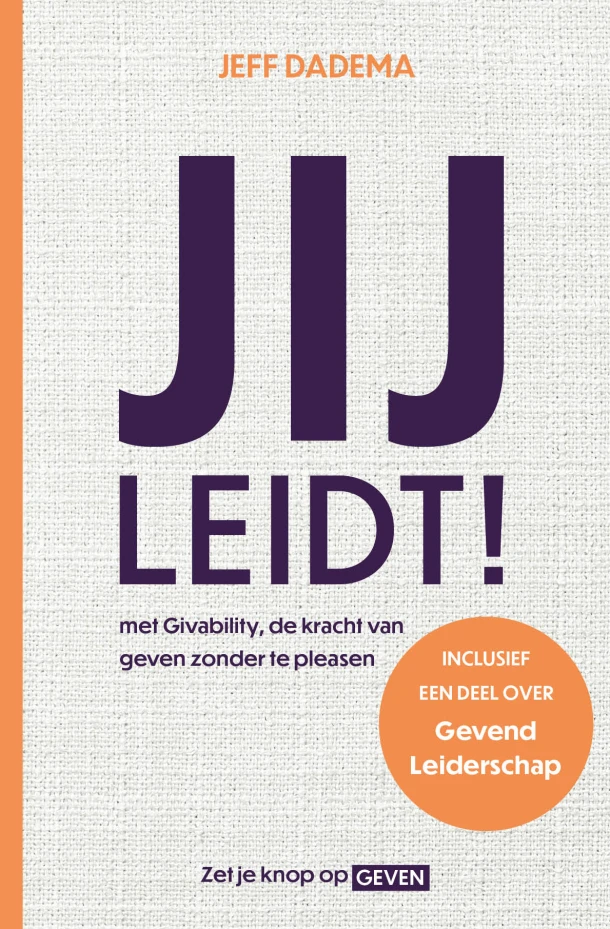 Jij leidt! – Jeff Dadema – boek cover