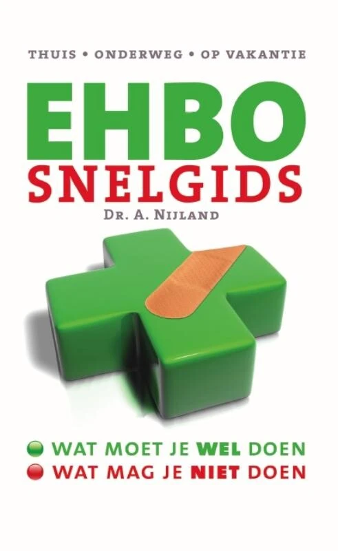 EHBO Snelgids – Elly van der Meijden – boek cover