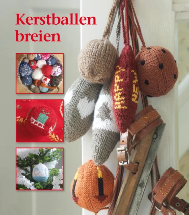 Kerstballen breien – Carice van Zijlen – boek cover