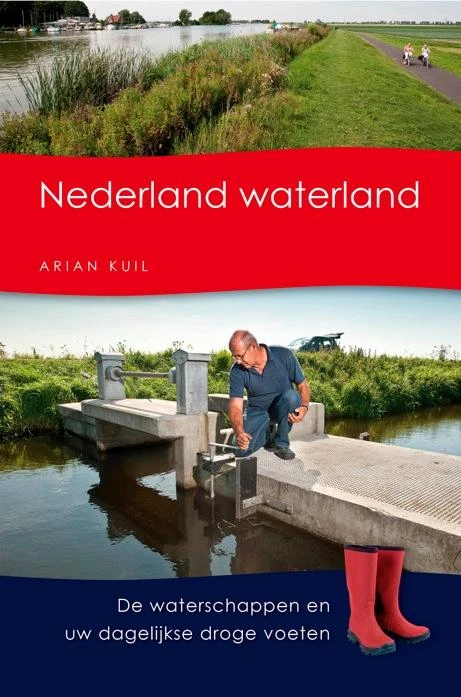 Nederland waterland – Arian Kuil – boek cover