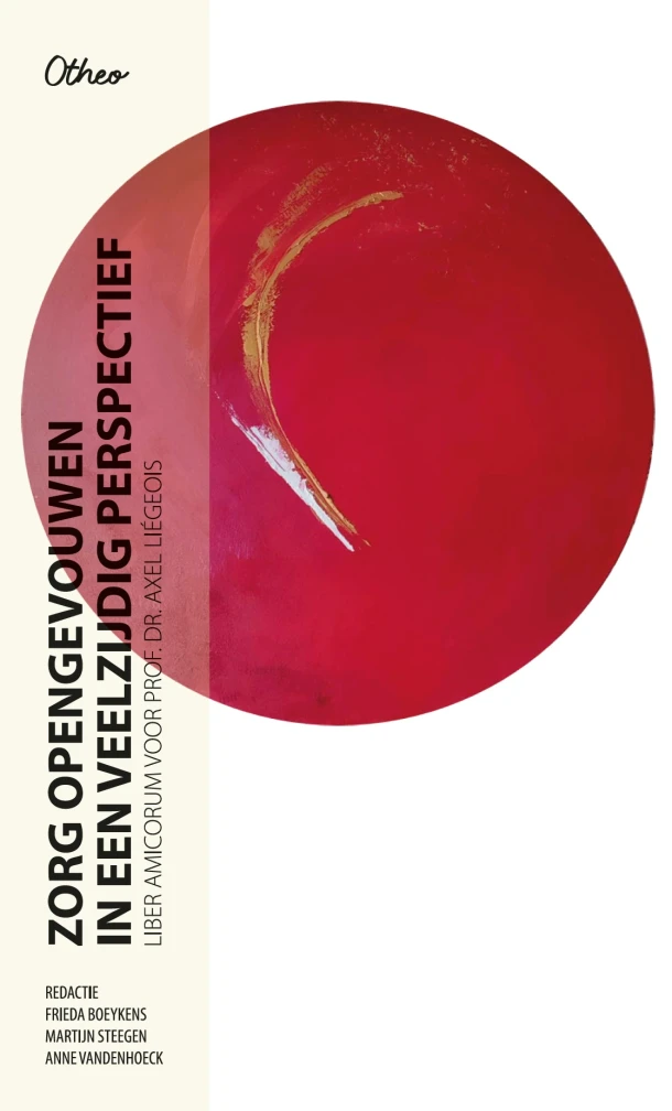 Zorg opengevouwen – boek cover