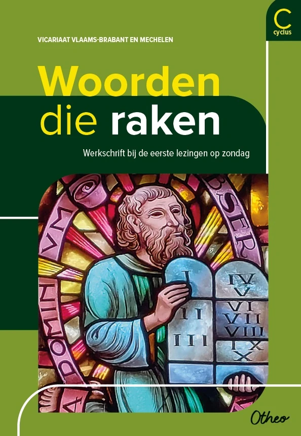 Woorden die raken C-jaar 2025 – Vicariaat Vlaams-Brabant Mechelen – boek cover