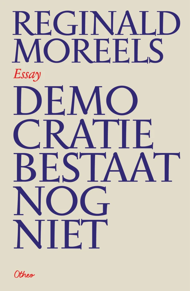 Democratie bestaat nog niet – Réginald Moreels – boek cover