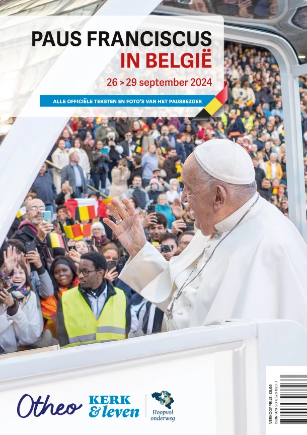 Paus Franciscus in België – boek cover