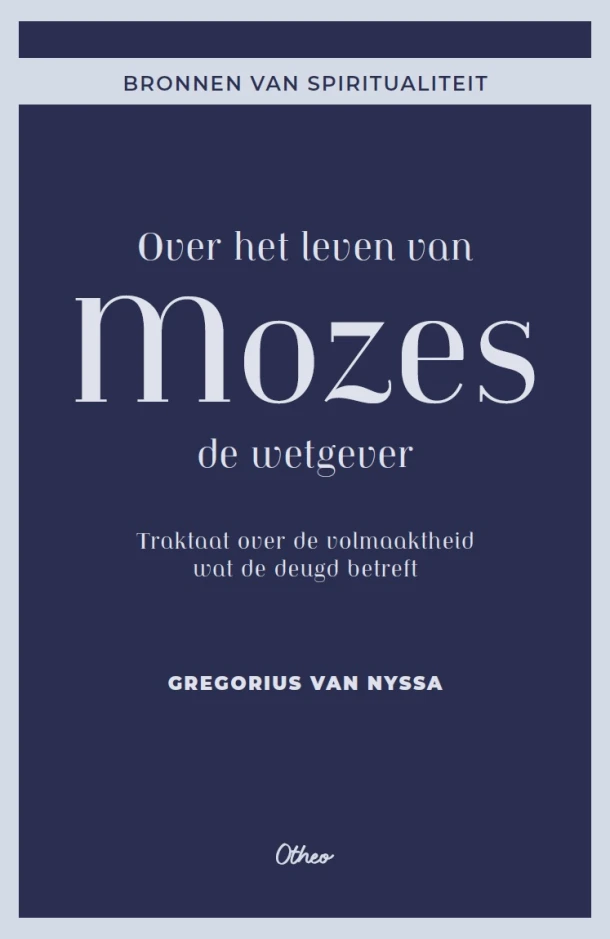 Over het leven van Mozes de wetgever – Gregorius van Nyssa – boek cover