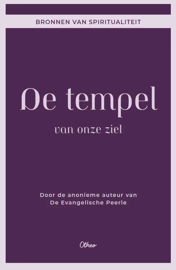 De tempel van onze ziel – Anoniem – boek cover