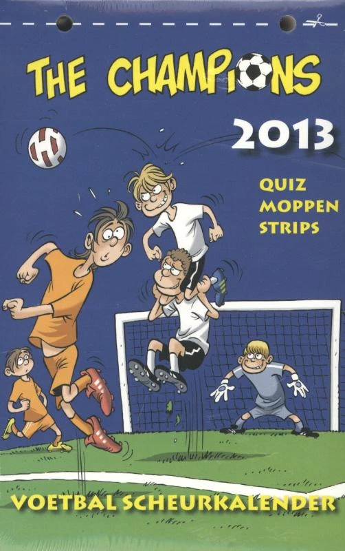 The champions voetbal scheurkalender