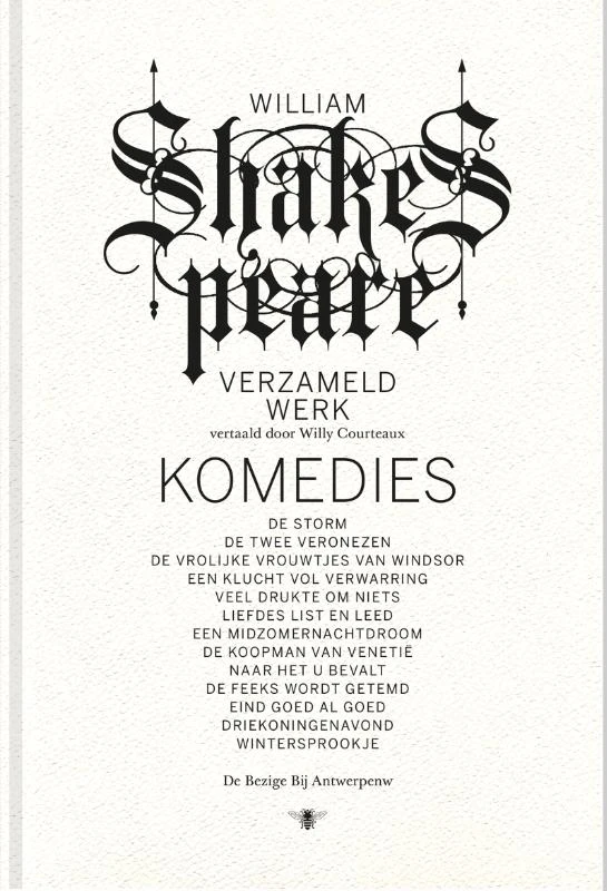 Verzameld werk – William Shakespeare – boek cover