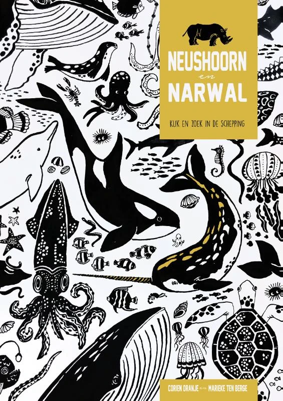 Neushoorn en Narwal – Marieke ten Berge – boek cover