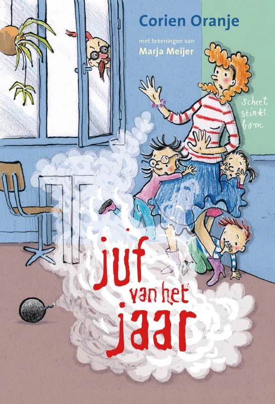 Juf van het jaar – Corien Oranje – boek cover