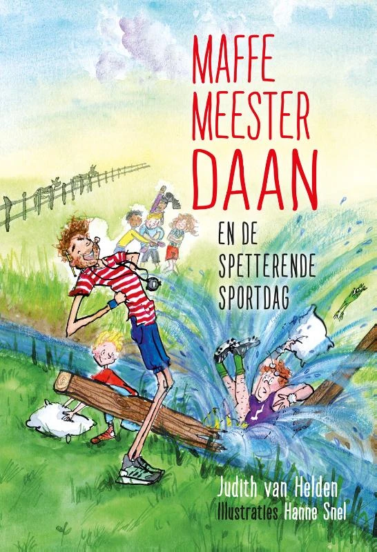 Maffe Meester Daan en de spetterende sportdag – Judith van Helden – boek cover