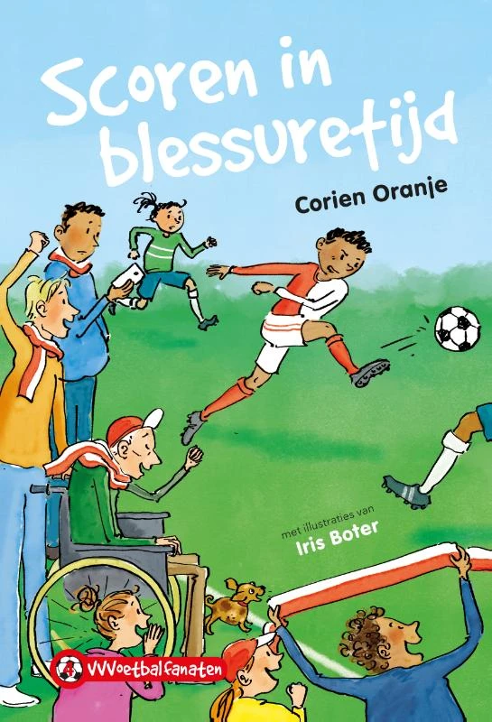 Scoren in blessuretijd – Corien Oranje – boek cover