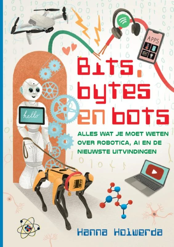 Bits, bytes en bots – Hanna Holwerda – boek cover