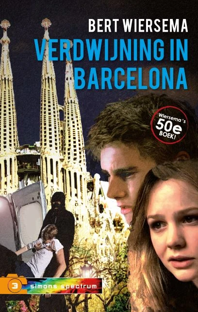 Verdwijning in Barcelona – Bert Wiersema – boek cover