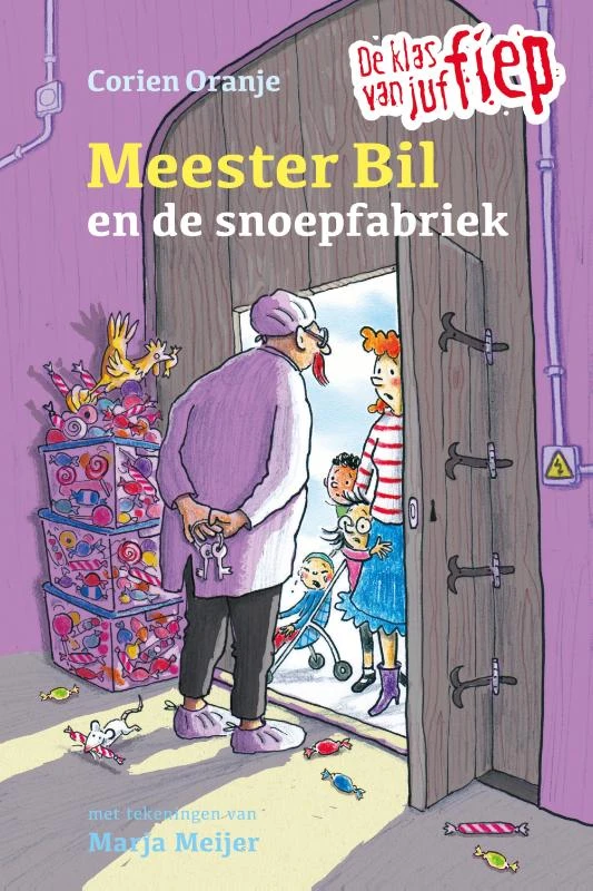 Meester Bil en de snoepfabriek – Corien Oranje – boek cover