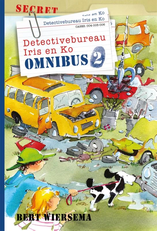 Detectivebureau Iris en Ko Omnibus 2 – Bert Wiersema – boek cover