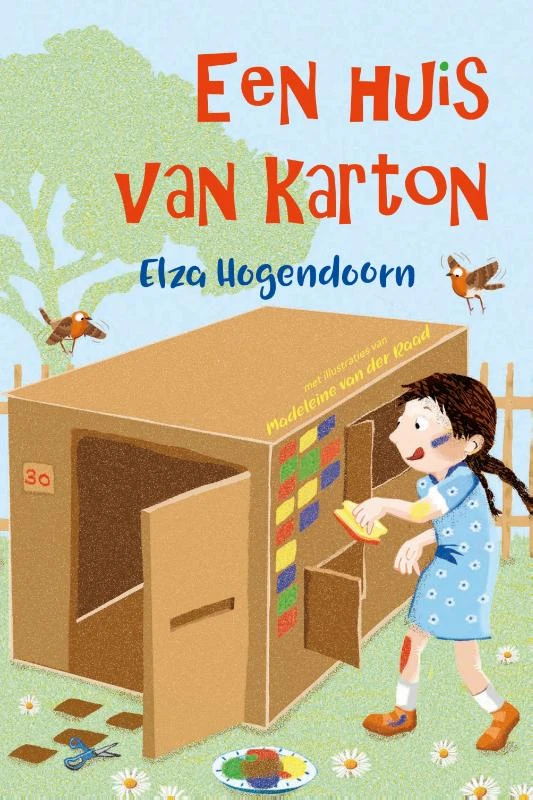Een huis van karton – Elza Hogendoorn – boek cover