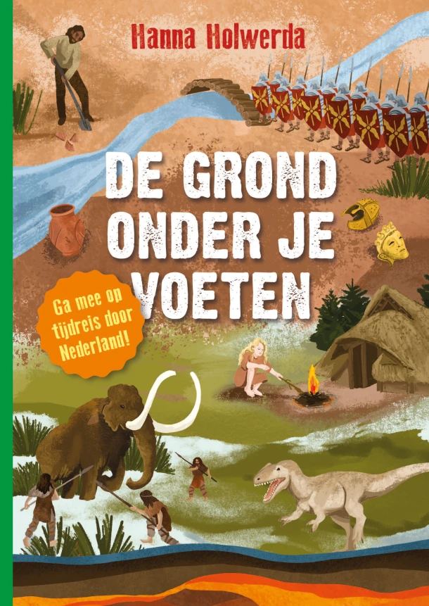 De grond onder je voeten – Hanna Holwerda – boek cover