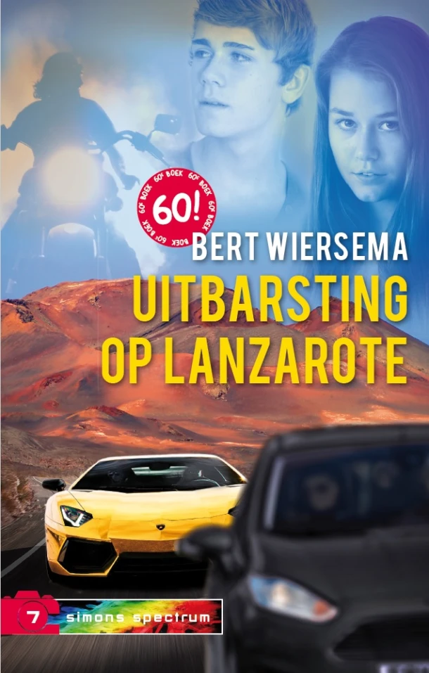 Uitbarsting op Lanzarote – Bert Wiersema – boek cover