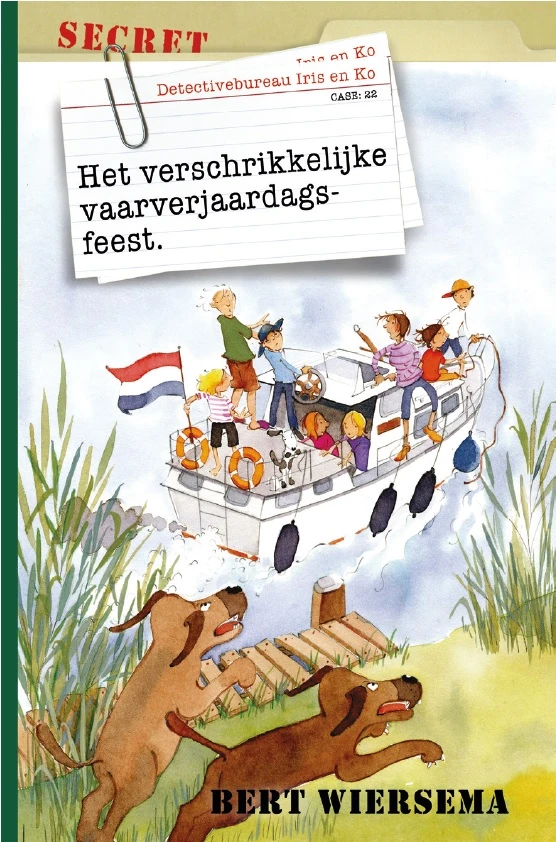Het verschrikkelijke vaarverjaardagsfeest – Bert Wiersema – boek cover