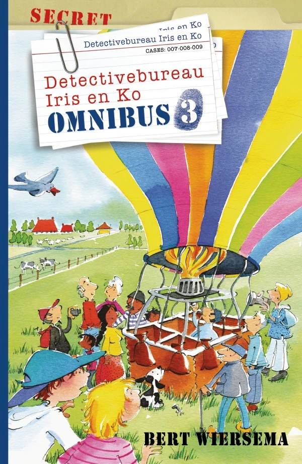Detectivebureau Iris en Ko - Omnibus 3 – Bert Wiersema – boek cover