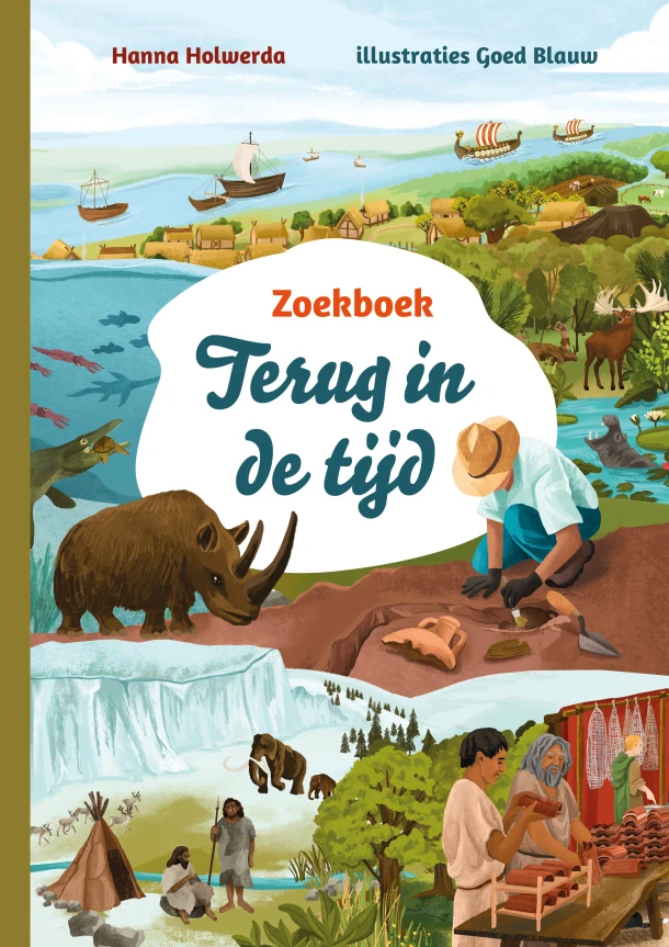 Zoekboek terug in de tijd – Hanna Holwerda – boek cover