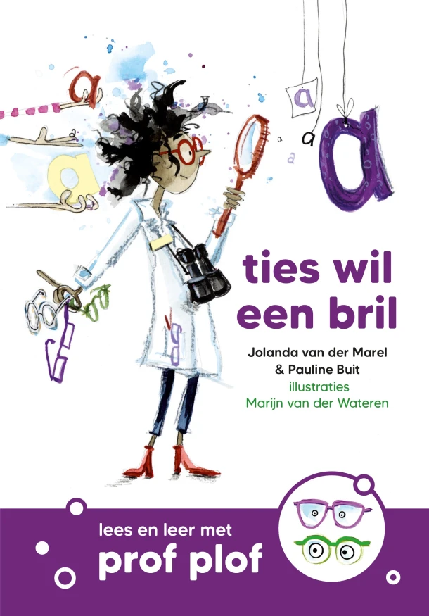 Ties wil een bril – Pauline Buit – boek cover