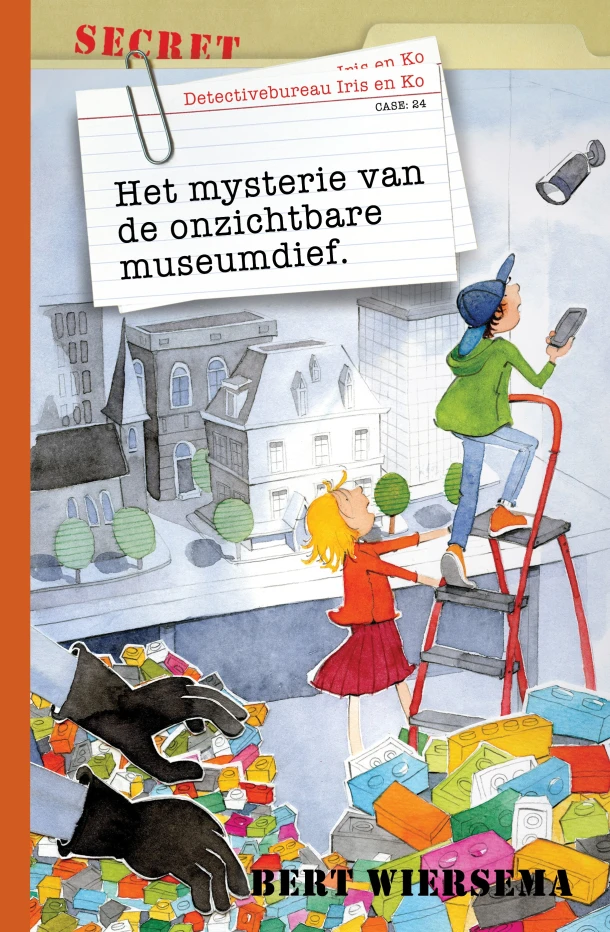 Het mysterie van de onzichtbare museumdief – Bert Wiersema – boek cover