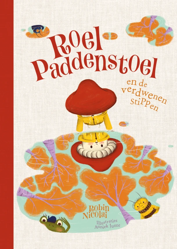 Roel Paddenstoel en de verdwenen stippen – Robin Nicolai – boek cover