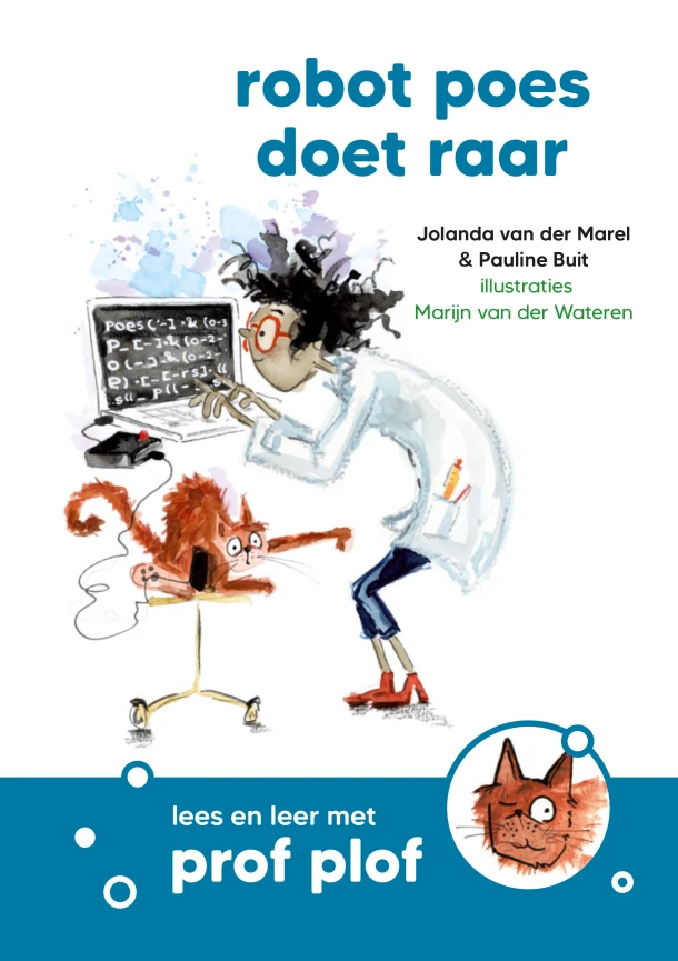 robot poes doet raar – Pauline Buit – boek cover