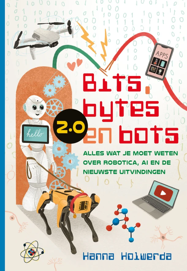 Bits, bytes en bots 2.0 – Hanna Holwerda – boek cover