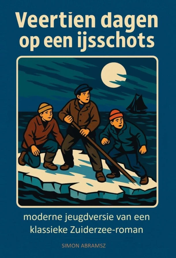 Veertien dagen op een ijsschots – Simon Abramsz – boek cover