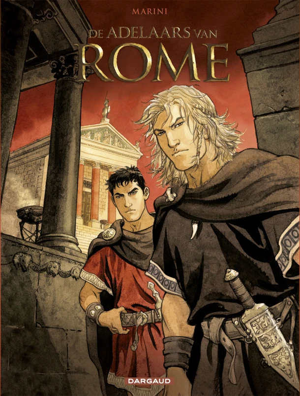 Adelaars van Rome - verzamelband – Enrico Marini – boek cover