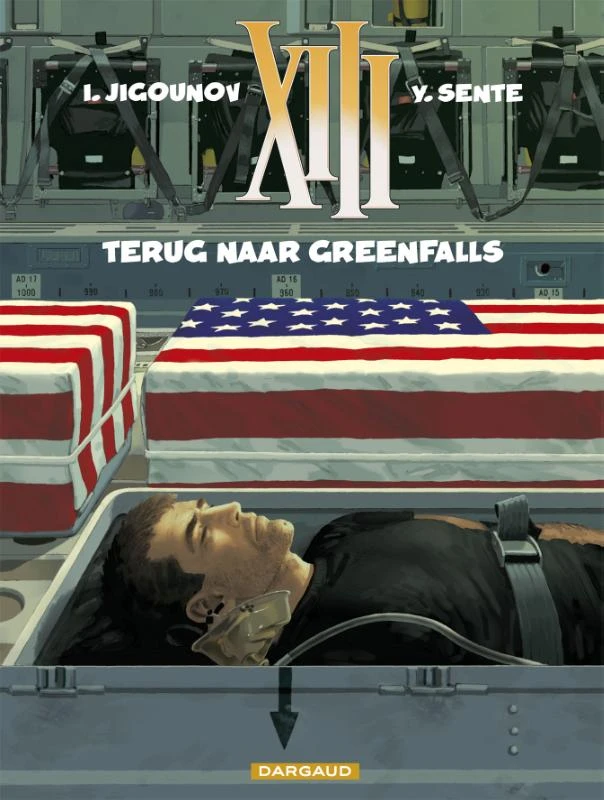 Terug naar Greenfalls – Yves Sente – boek cover