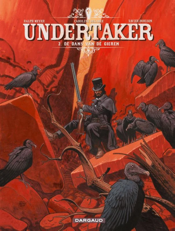 De dans van de gieren – boek cover