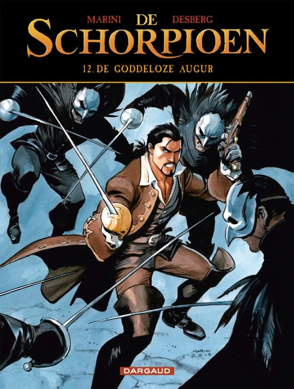 De goddeloze augur – Stephen Desberg – boek cover