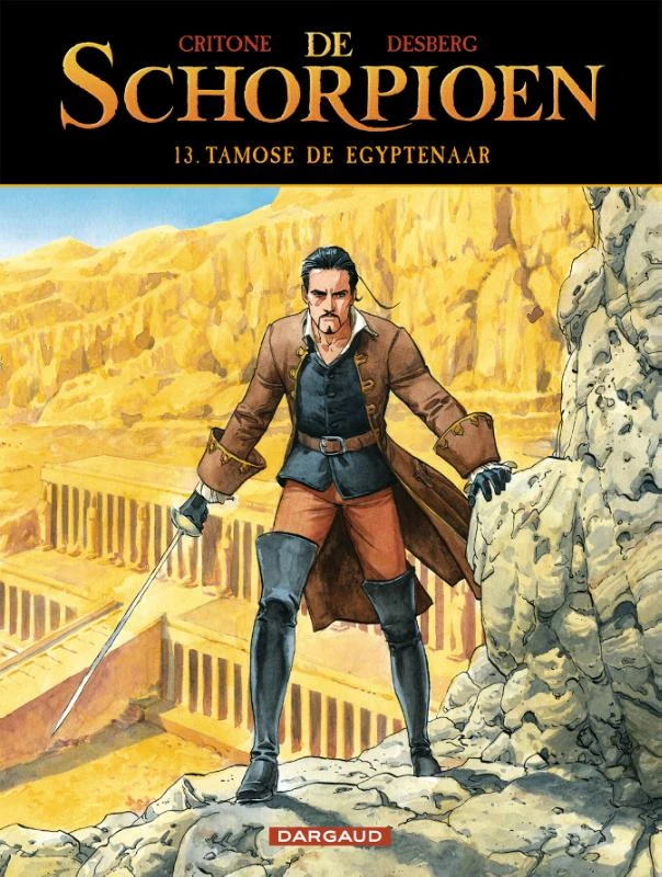 Tamose de Egyptenaar – Stephen Desberg – boek cover