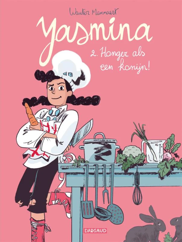 Yasmina en de konijnenexplosie (werktitel) – Wauter Mannaert – boek cover