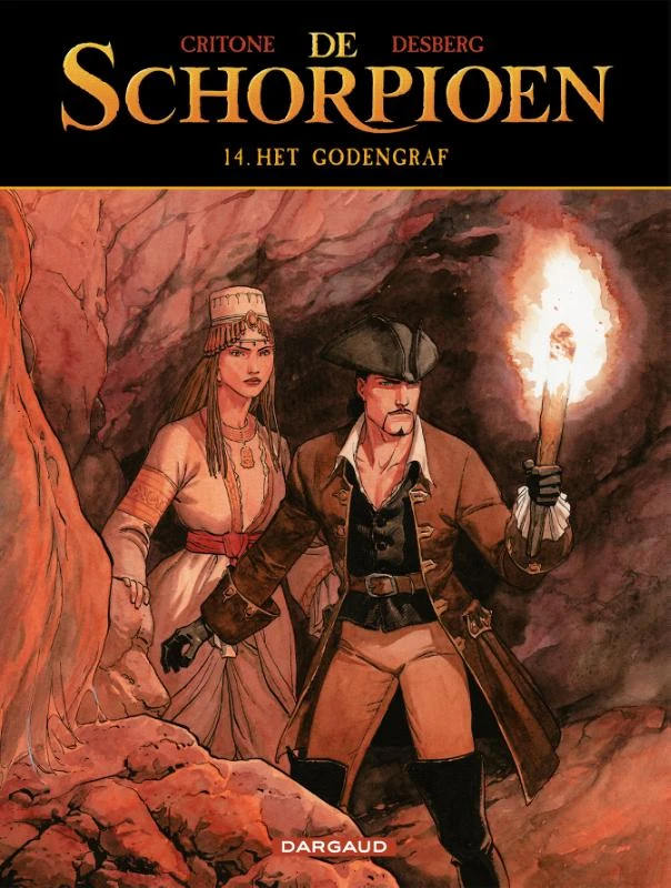 Het godengraf – Stephen Desberg – boek cover