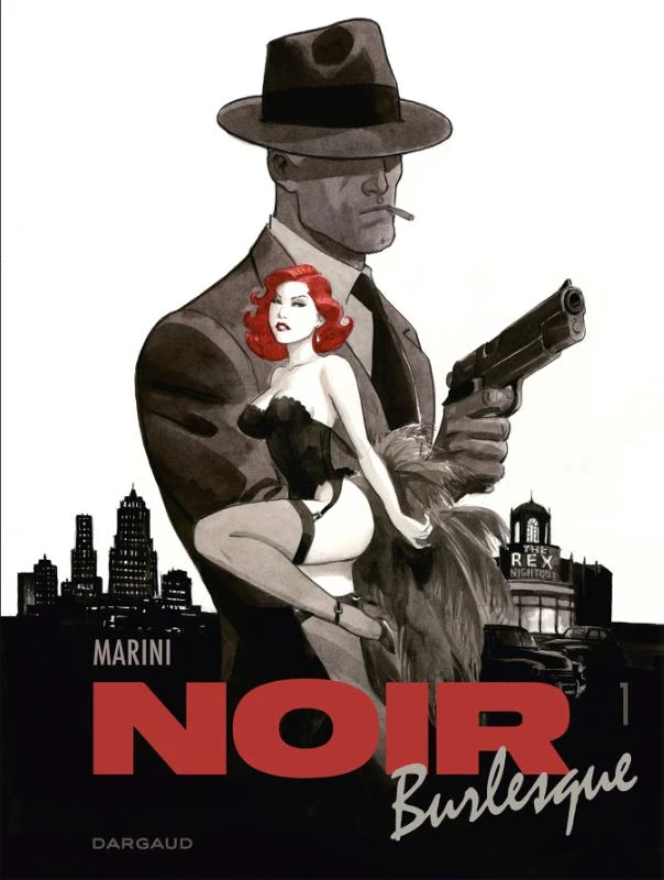 Noir Burlesque 1/2 – Enrico Marini – boek cover