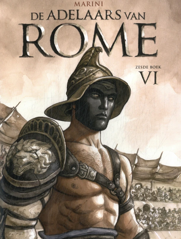 De adelaars van Rome – Enrico Marini – boek cover