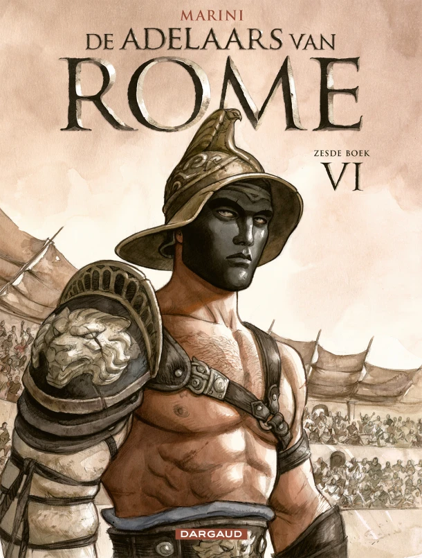 De adelaars van Rome – Enrico Marini – boek cover