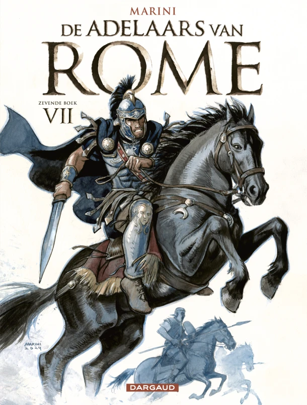 Zevende boek – Enrico Marini – boek cover