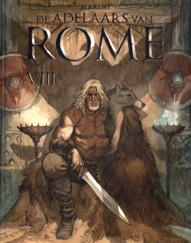 De adelaars van Rome – Enrico Marini – boek cover
